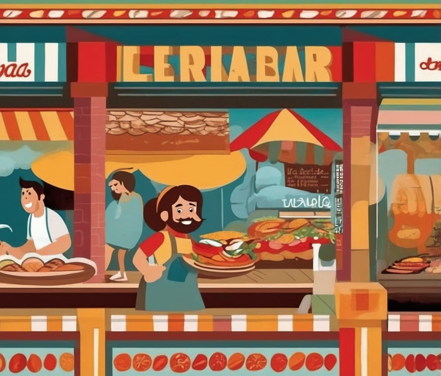 Alegría y sabor en RONY KEBAB